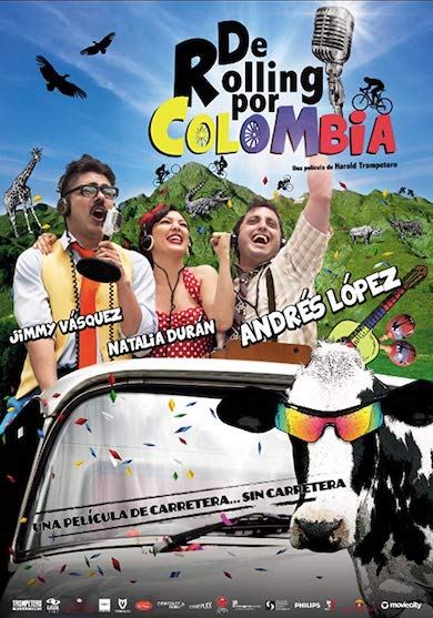 de rolling por colombia pelicula colombiana poster