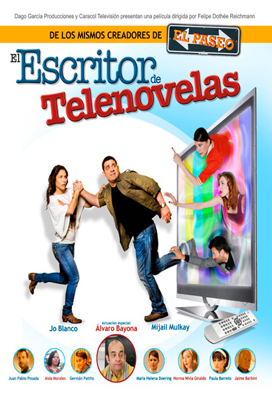 el-escritor-de-telenovelas pelicula colombiana poster